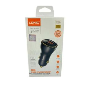 LDNIO شاحن سيارة ليدنيو USB وType-C (C103)