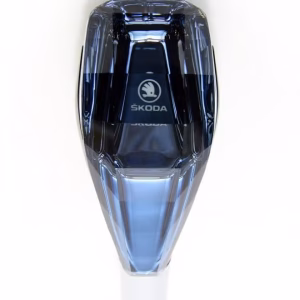 مقبض ناقل حركة كريستالي مضيء باضاءة LED فائقة تعمل باللمس سكودا skoda